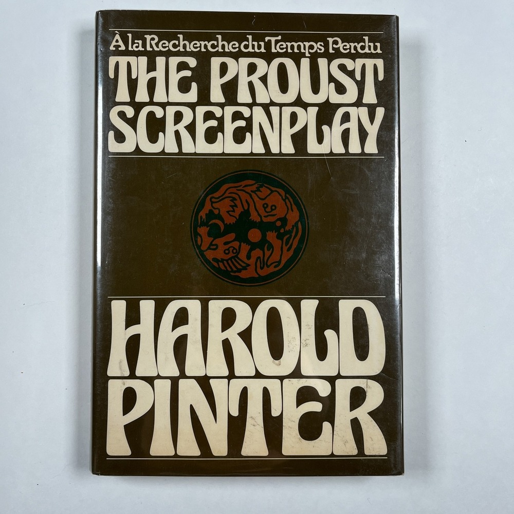 The Proust Screenplay Harold Pinter 1977 1st Edition 1st Printing Hardcover DJ